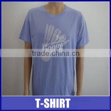 Custom silkscreen man t-shirt printing