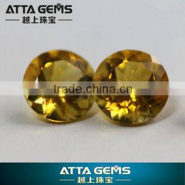 Citrine natural precious gemstone professional cutting