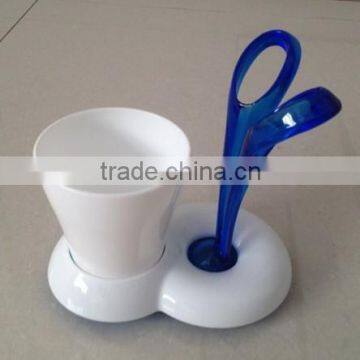 plastic toothbrush holder with cup,Bathroom accessories