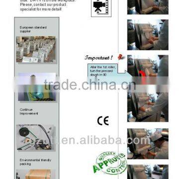 western pizza dough press making machine