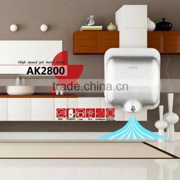 Economic Widly Used High Speed Jet Air Hand Drying Machine Hand Dryer Stainless Steel Hand Dryer AK2800 photo-3