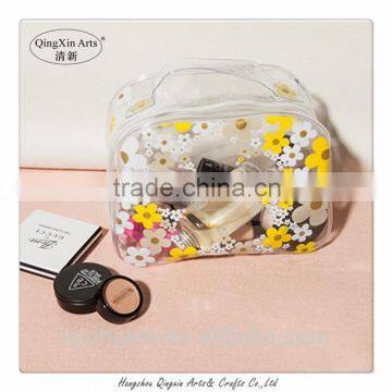 Transparent Travel PVC cosmetic bag