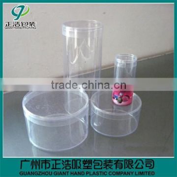 Custom Large Plastic pvc packaging cylinder