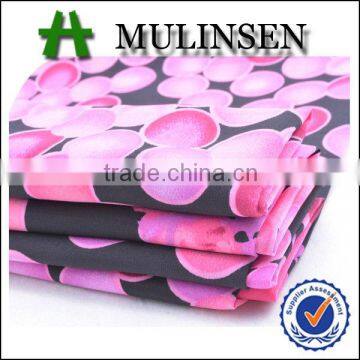 Mulinsen textile for woman clothed fabric, 100%polyester printed koshibo fabric