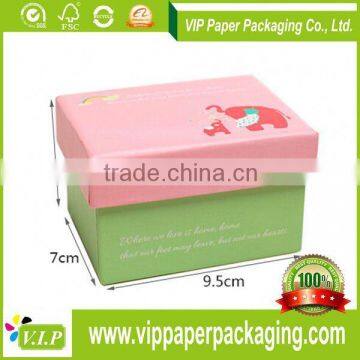 NEW TOP QUALITY PIG SHAPE CUTE CHOCOLATE PAPER BOX GIFT BOX