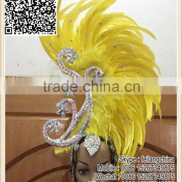 Beautiful Best Quality Colorful Carnival Headdress Samba Headpiece For Sale