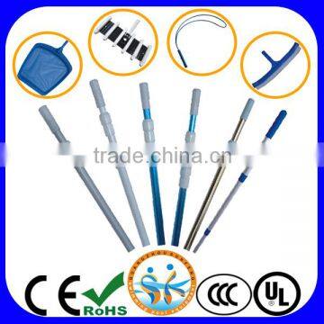 Swimming pool telescopic pole