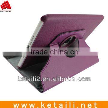 Luxury design for ipad mini case with 360 rotating(FDA,BV passed)