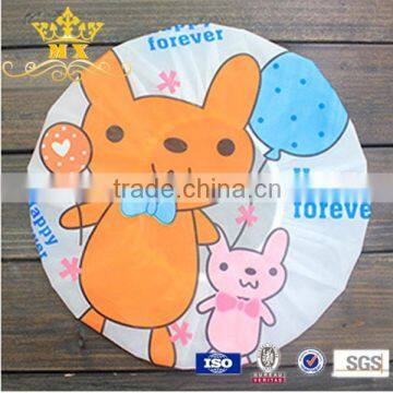 Cartoon Plastic Baby Shower Cap photo-3