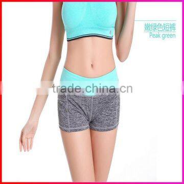 Breathable Women Girl Running Shorts Gym Sports Fitness Shorts photo-2