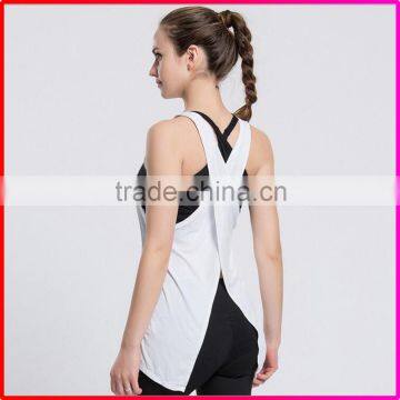 High Quality Girls Sexy Seamless Sport Fitness Tank Tops Vest Women Sportwear