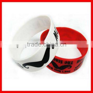 Wholesale silicone bracelet Hand bracelet silicone wristband rubber bracelet SWB02-1001