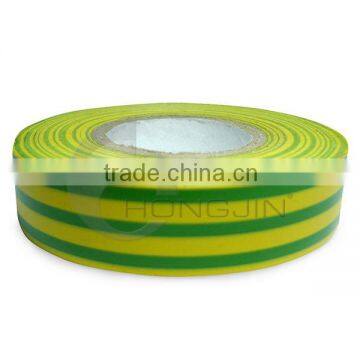 Electronic Components Electrical Insulating Tape 19mm x 33m Green / Yellow