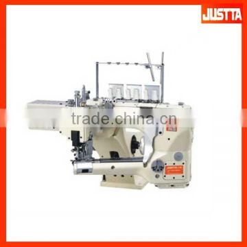 Direct drive Arched Arm 4 Needle 6 Thread sewing machine