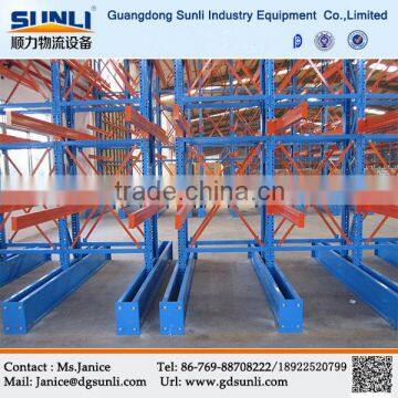 roll formed cantilever rack system for long items with CE