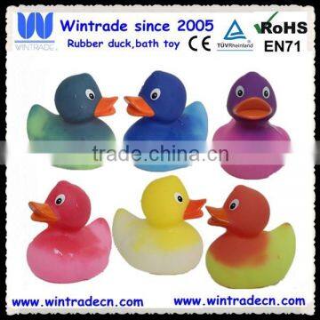 Color change rubber duck toy