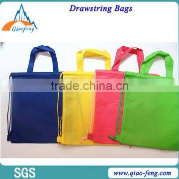 wholesale fabric drawstring bag non woven drawstring shopping bag