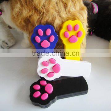 Winod Cat Paw Shape Laser Beam WIN-1923 Black Paw Luggage Blister Packing Laser Pointer on off Switch photo-6