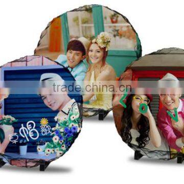 Rock Slate Photo Frame for sublimation