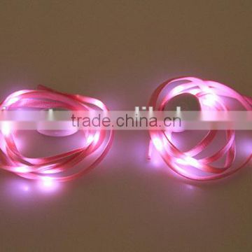 Colorful LED Light Shoelace