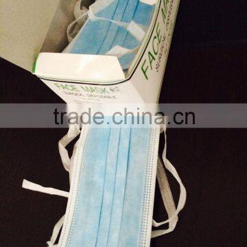 cleanroom N95 disposable non woven face mask