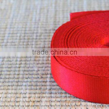 Red China jacquard nylon webbing