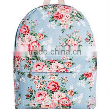 Promotional custom floral backpack