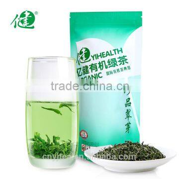 Best green food organic green tea by China manufactures