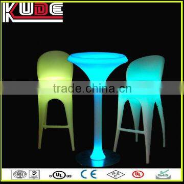 LED Luminous nail bar furniture/garden led furniture/modern bar furniture