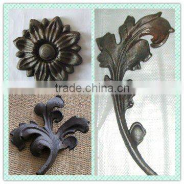 cast steel flower China Shangdong BX hot metal decoration of gate