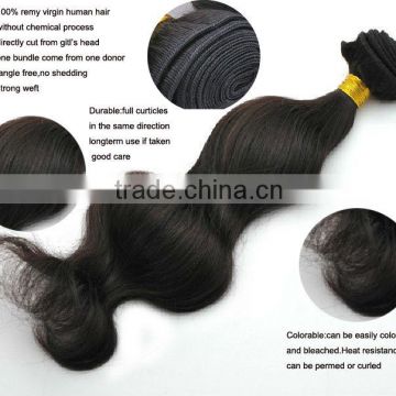 Healthy Cuticles 5A Natural Straight Cheap Brazilian Virgin Hair