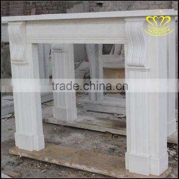 Supply a Variety of Fine White Marble Fireplace Sculptures of Europe Type Style Mantel photo-6