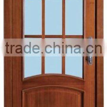 Wood Door With Glass