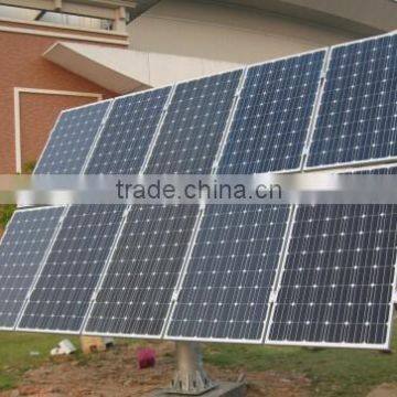 Pole-Mounted one axis Solar tracker system 3KW