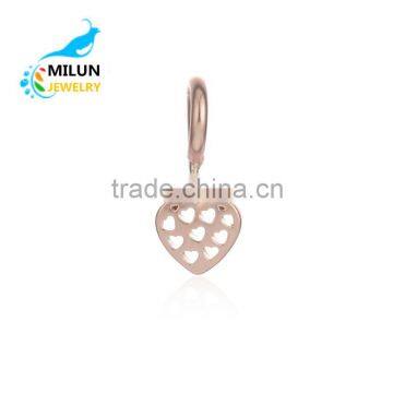 Cheap charms Alibaba website hot selling endless european leather bracelets heart charms