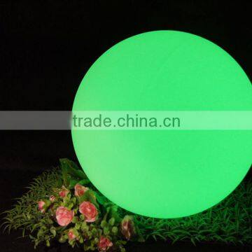 2016 hot promotional waterproof colorful led induction globe led floating ball