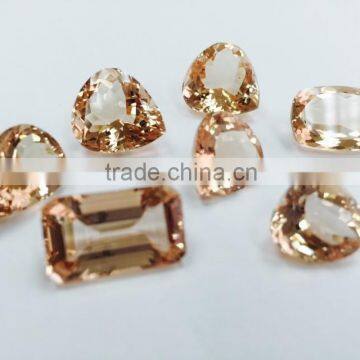 Natural Multi Shape Loose Gemstone Morganite Cut