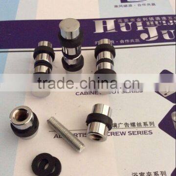 HJ-187 Stainless Steel Glass Clamp Support Glass Door Support photo-3