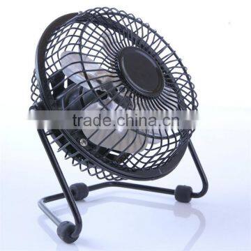 4 Inch USB Mini Small Cool Metal Desk Fan photo-3