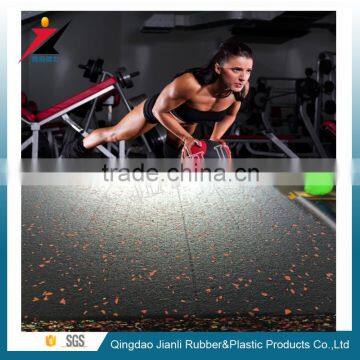 Seamless Speckled EPDM Rubber Gym Floor photo-2
