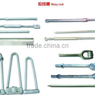 hot dip galvanized turnbuckle stay rod / Bow Stay Rod