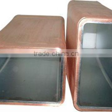 Continuous casting copper module tubes