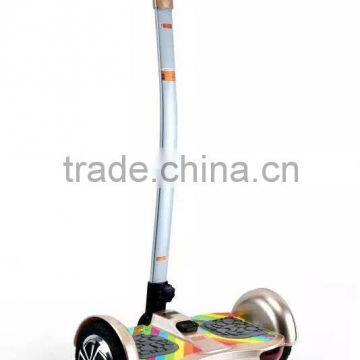 popular 2016 hot sell powerful electric scooter 8 inch 20km/h hover board kids tricycle with handlebar