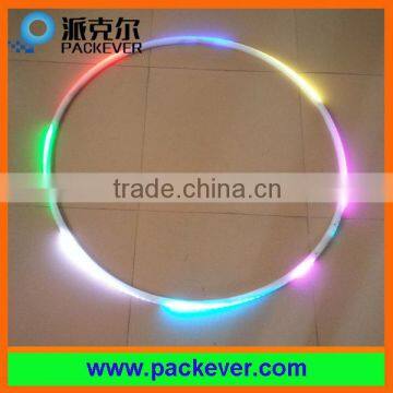 Cheap RGB Multi-color LED hula hoop for kids