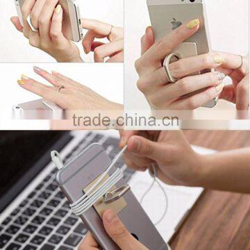 mini plastic metal ring phone holder