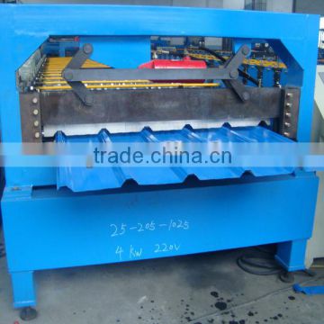 820/1025 high quality corrugate cold bending color and galvanized steel roll forming machine