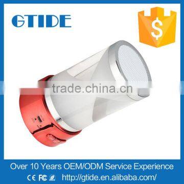 2016 New Design Hourglass Portable Wireless Music Mini Bluetooth Speaker With Magic Led Light and fm Radio/remote photo-4