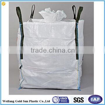 pp jumbo bag FIBC pp big bag 1 ton bag bulk (for sand,building material,chemical,fertilizer,flour ,sugar etc)