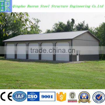 Low Price Prefab Steel Structure Car Garage