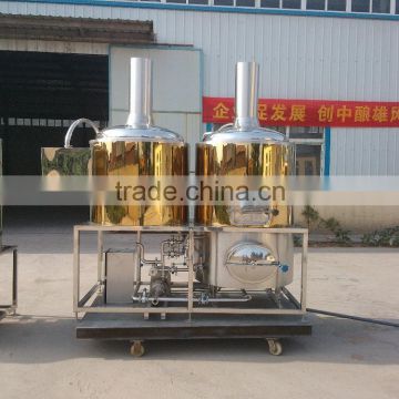 CE certificate 100l beer brewing equipment with electric heating using stainless steel 304